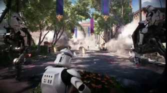 A screenshot of gameplay from EA's Star Wars Battlefront 2