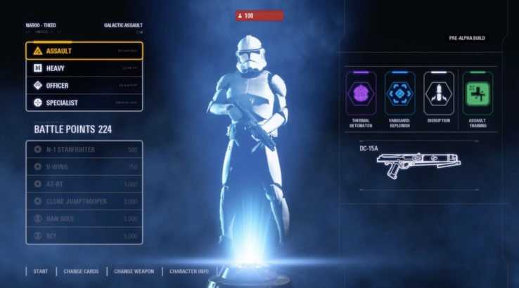 A screenshot of gameplay from EA's Star Wars Battlefront 2