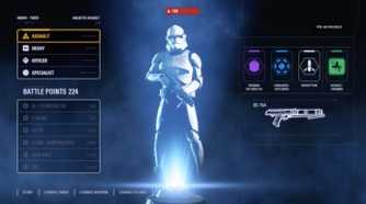 A screenshot of gameplay from EA's Star Wars Battlefront 2