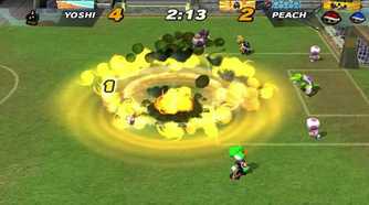super mario strikers large explosion