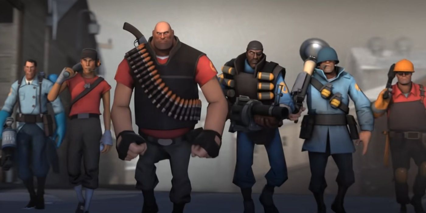 Team fortress 2 character lineup