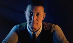 a closeup of tony pankhurst as the curator