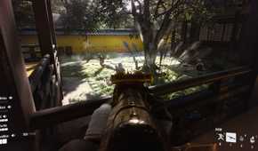 shooting enemies in The finals