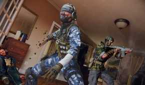 Black Ops 6 operator standing in blue camo