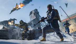 Black Ops 6 soldiers in snow level
