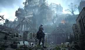 demons souls standing outside boletaria