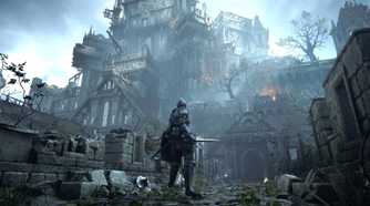 demons souls standing outside boletaria