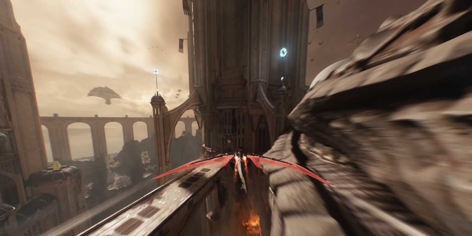 Flying a dragon in Doom: The Dark Ages