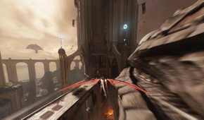 Flying a dragon in Doom: The Dark Ages