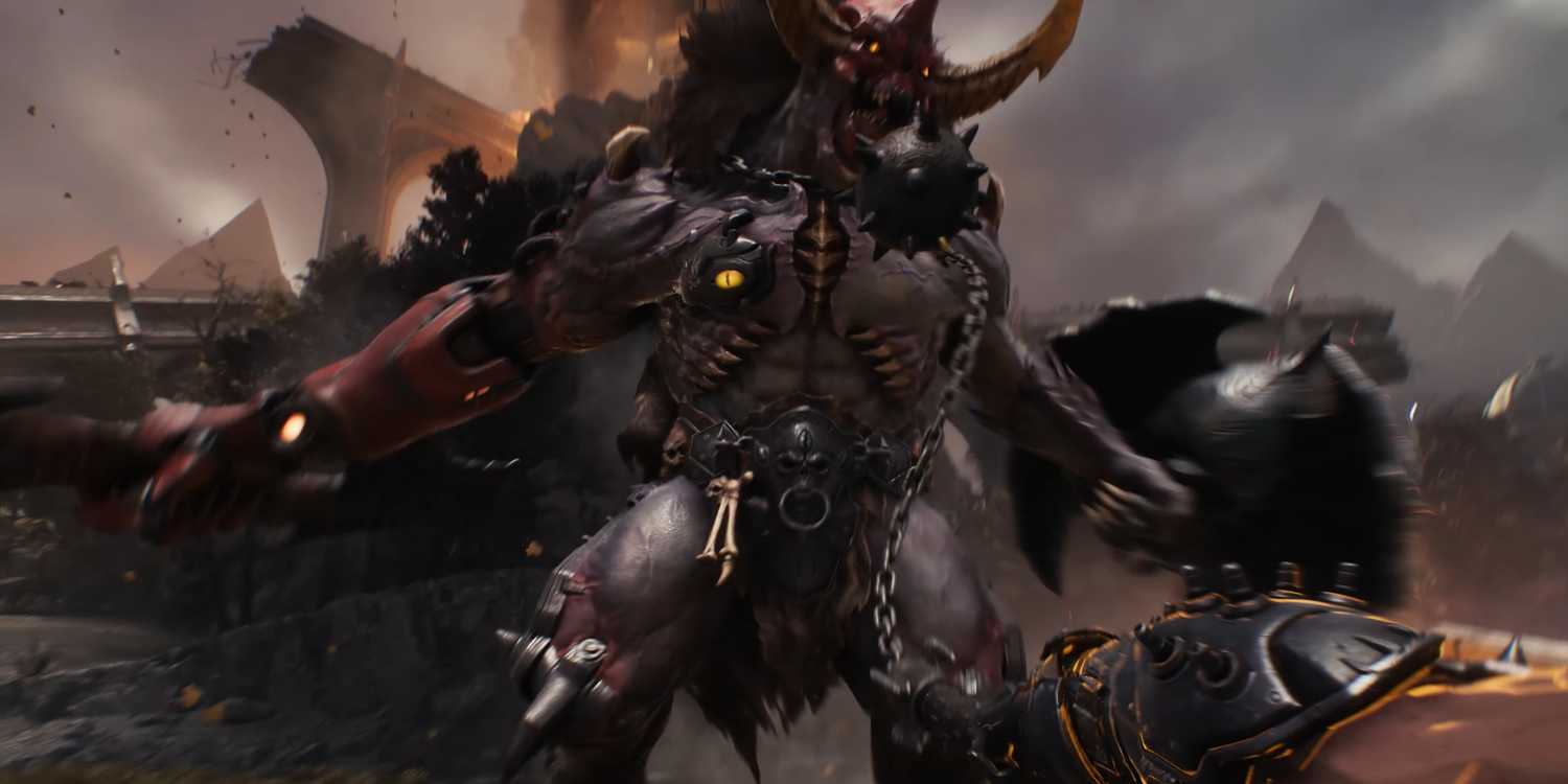 doom the dark ages, new melee attack being used on a demon