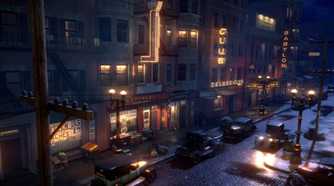 Empire of Sin bustling city street