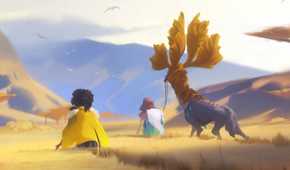 everwild art featuring big antler animal