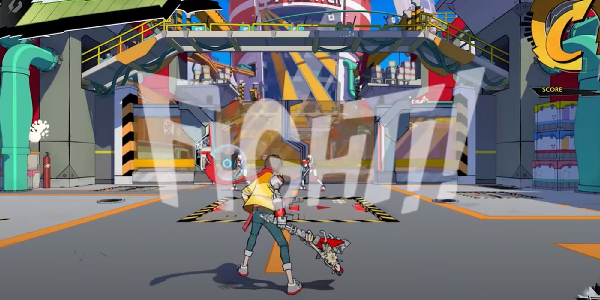 hi-fi rush Chai starting a fight