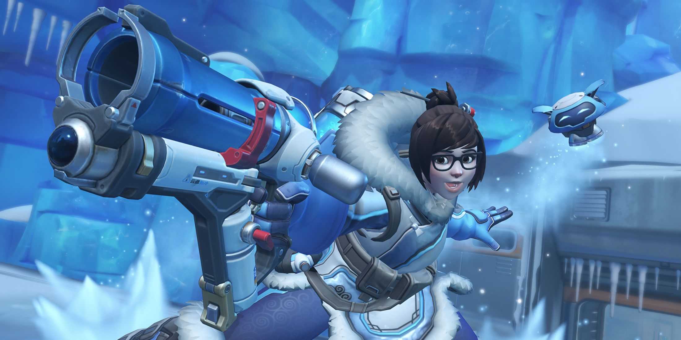 mei overwatch 2 spraying her freeze spray