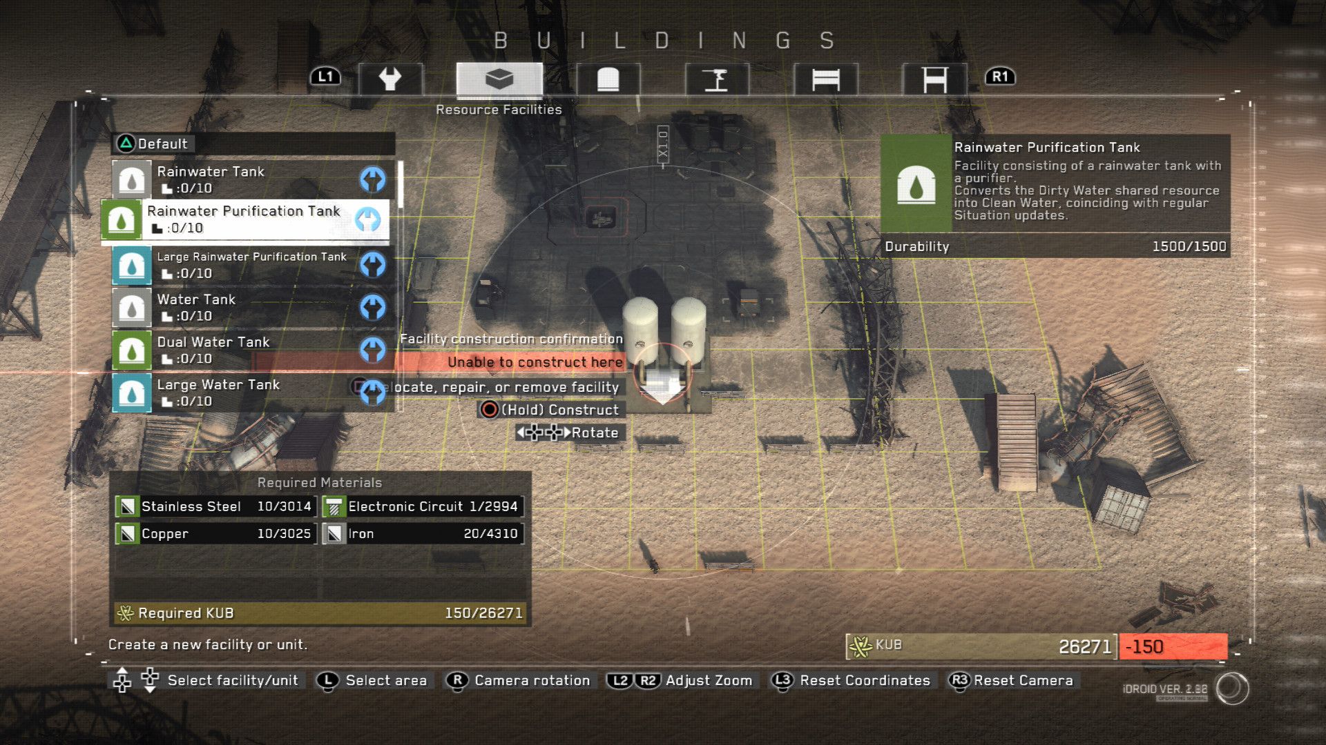 Metal Gear Survive map