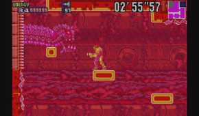 A screenshot of gameplay from Metroid Fusion