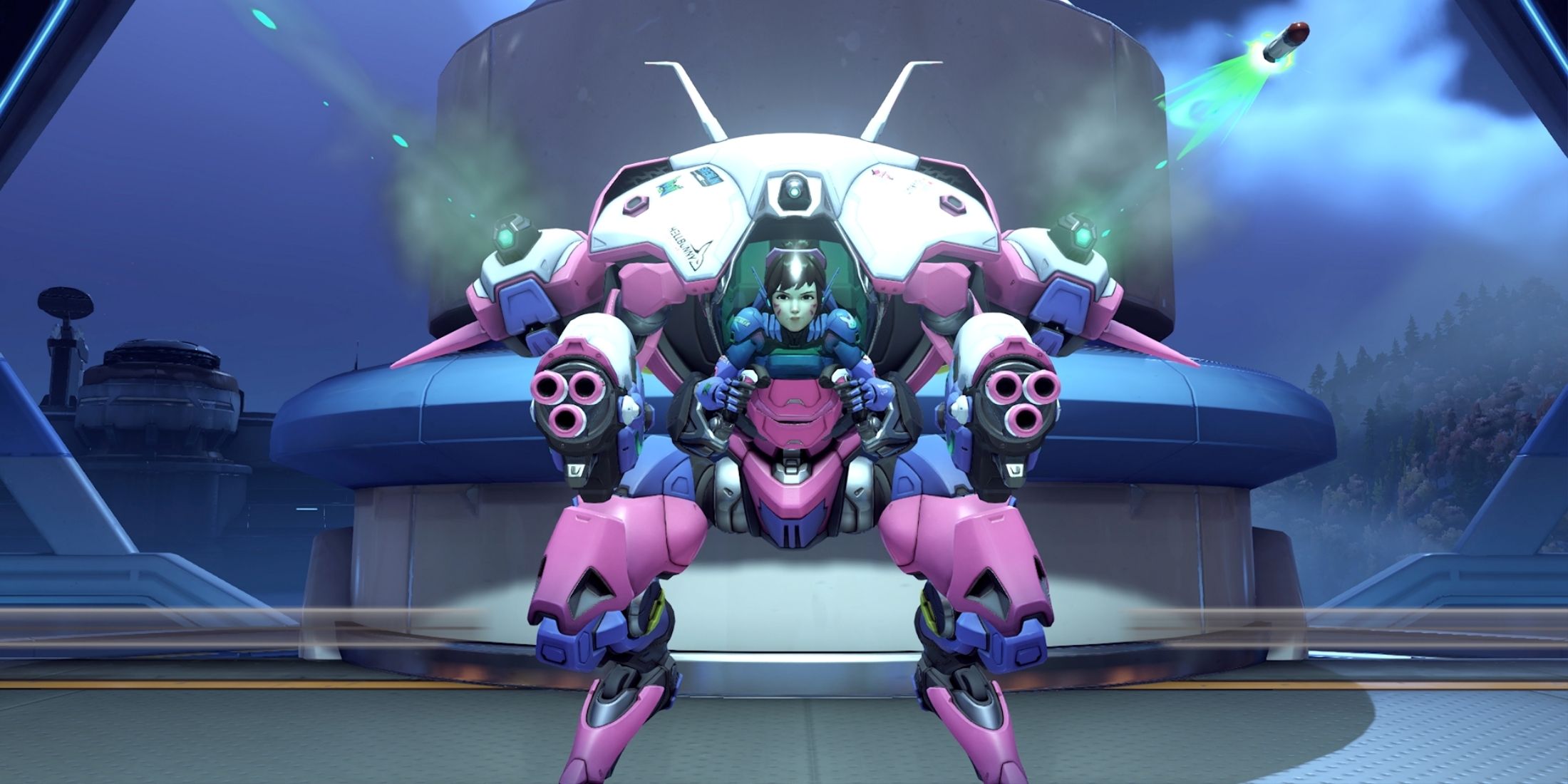 A screenshot of gameplay from Overwatch