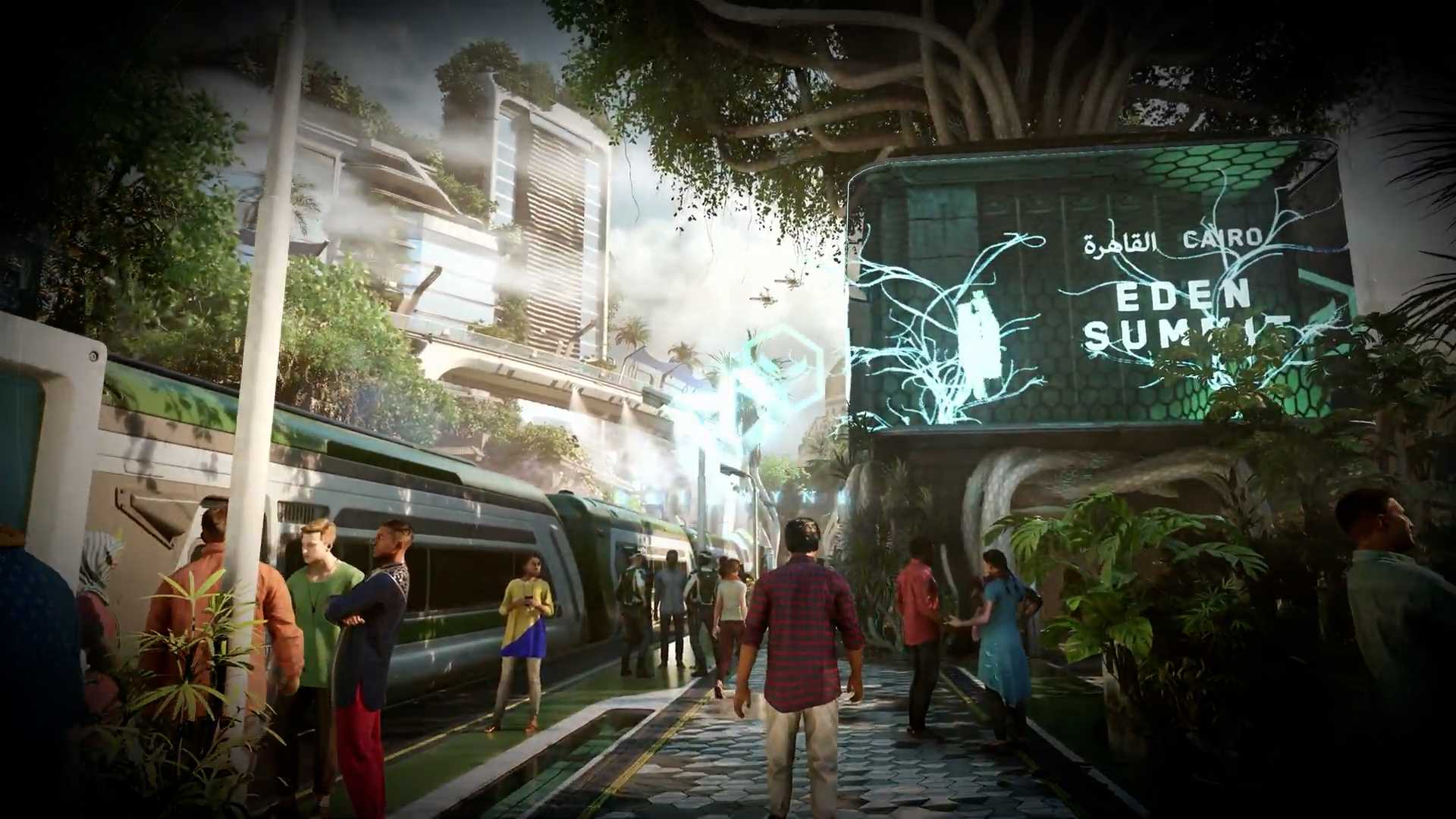 Perfect Dark reboot future city