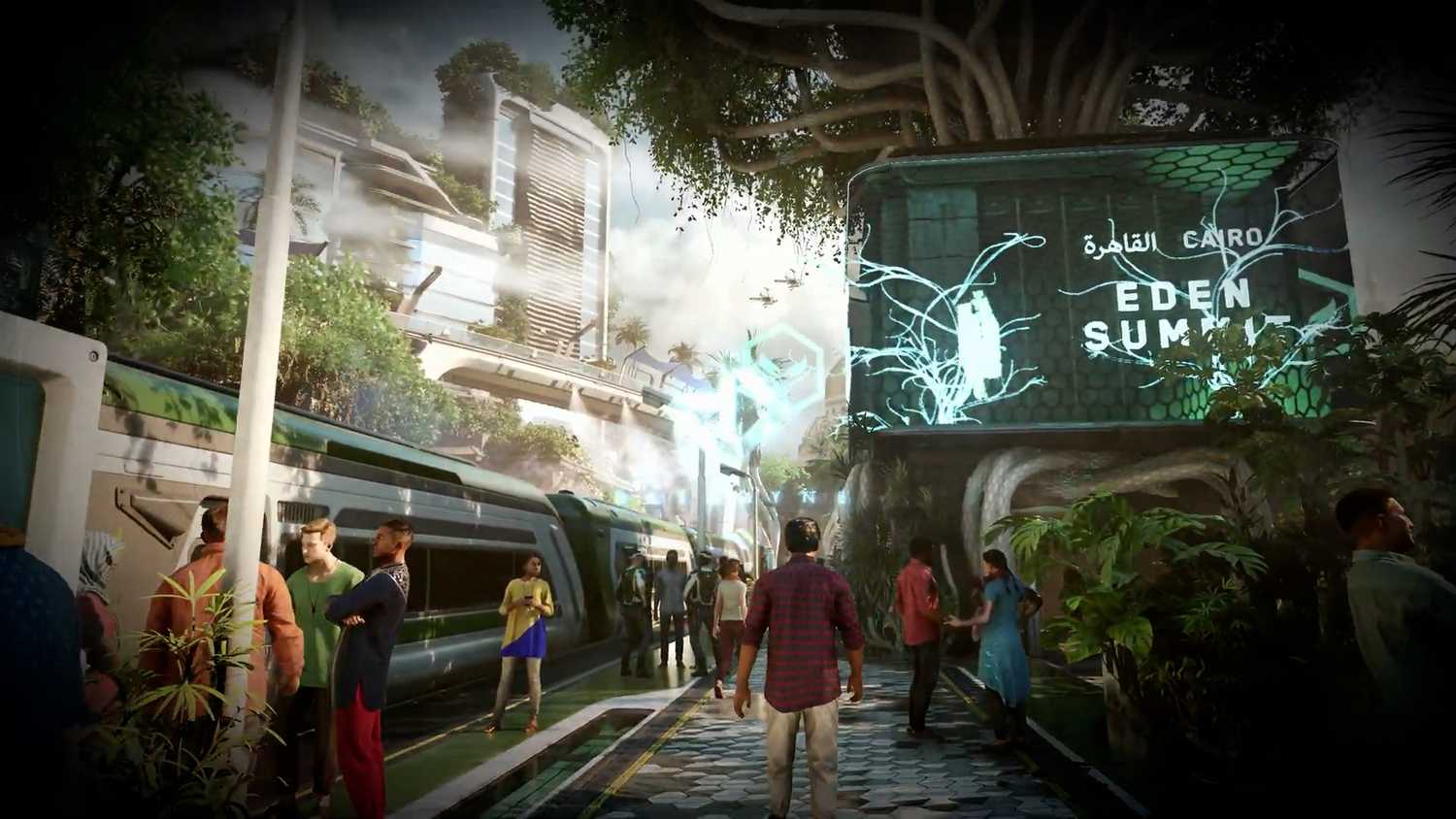 Perfect Dark reboot future city