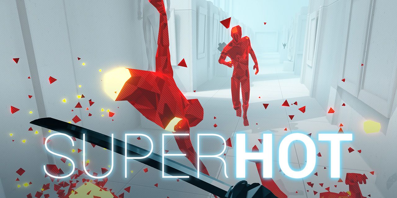 Superhot title screen