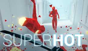 Superhot title screen