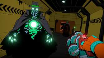 Void Bastards cowboy ghost attacking