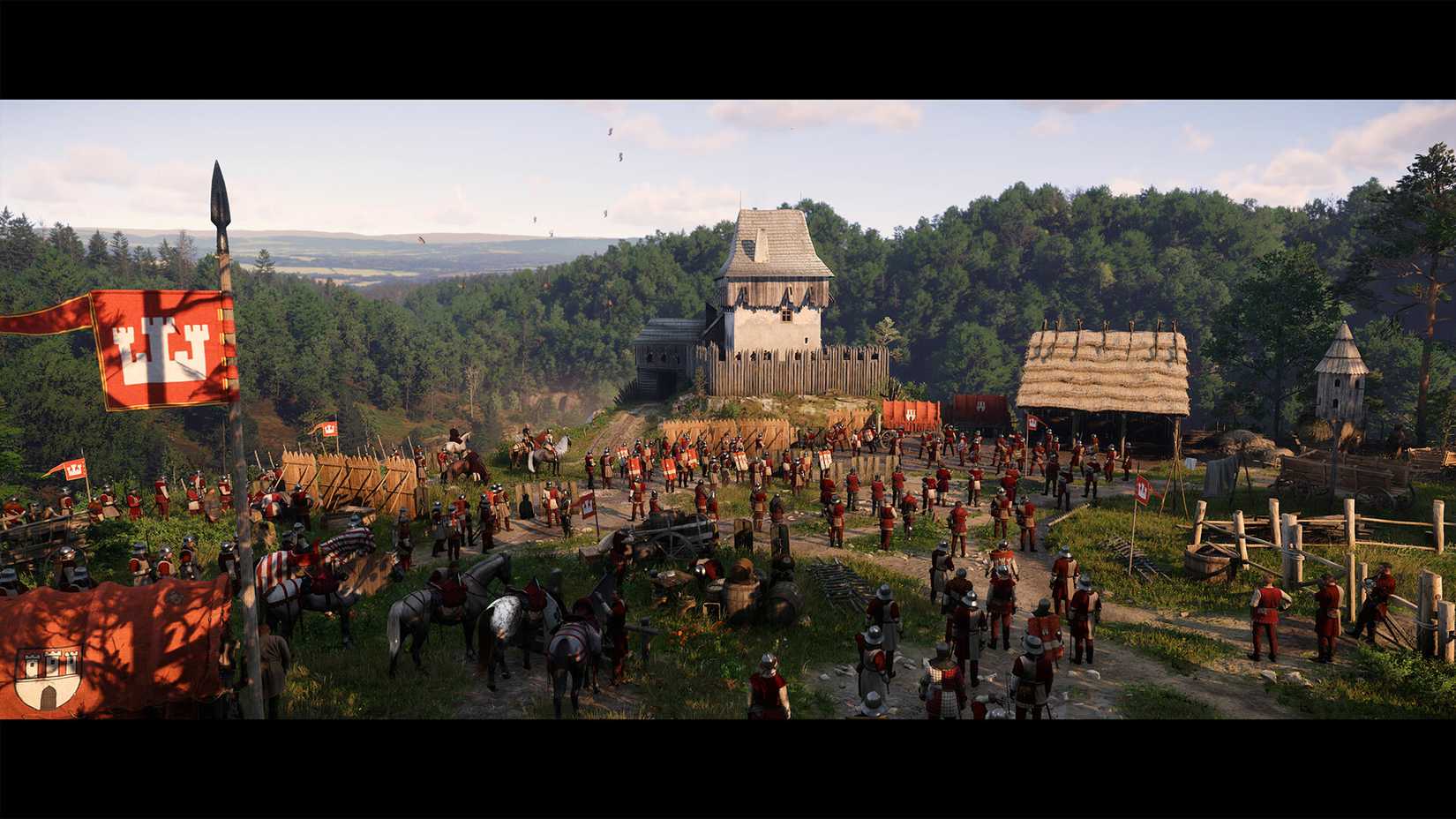 a medieval battle in Kingdom Come Deliverance 2