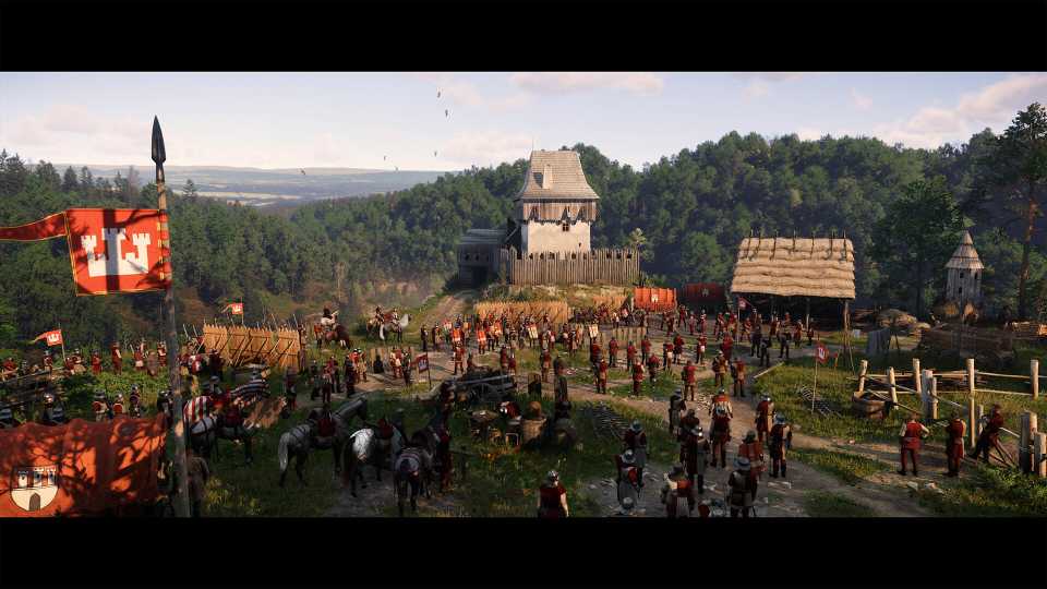 a medieval battle in Kingdom Come Deliverance 2