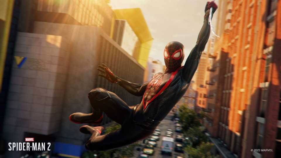 A screenshot of gameplay from Marvel's Spider-Man 2