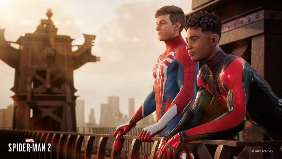 A screenshot of gameplay from Marvel's Spider-Man 2