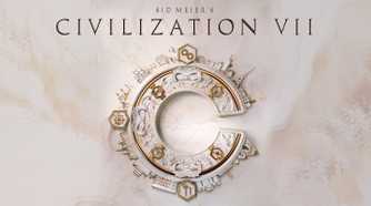 Sid Meier's Civilization VII logo on a white background