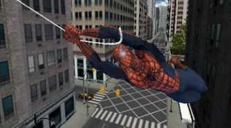 A screenshot of gameplay from Spider-Man 2