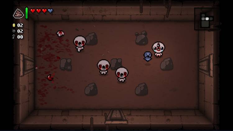 A random level from The Binding of Isaac