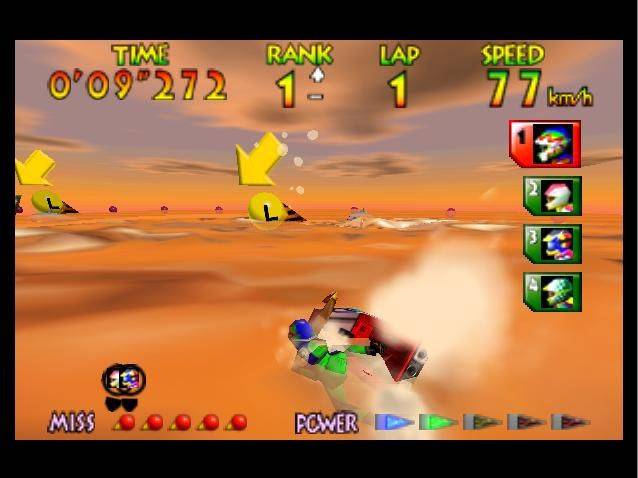 Screenshot of Wave Race 64