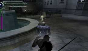 A screenshot of stealth tactics in Blood Omen 2