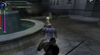 A screenshot of stealth tactics in Blood Omen 2