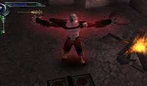 A screenshot of Kain's fury mode in Blood Omen 2