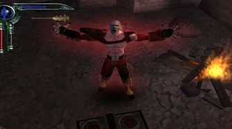 A screenshot of Kain's fury mode in Blood Omen 2