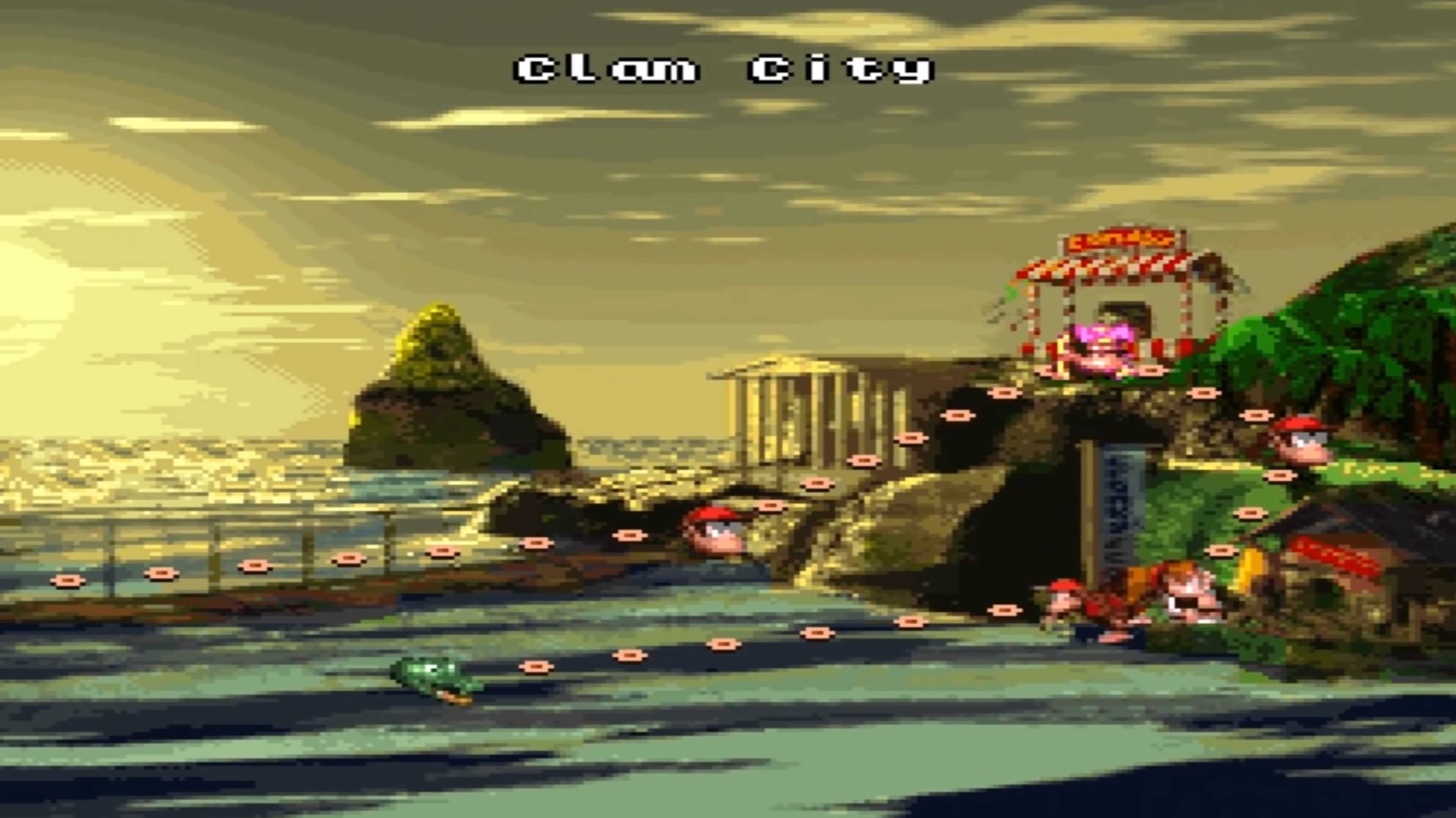 A screenshot of Donkey Kong Country