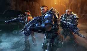 gears tactics showing the main squad