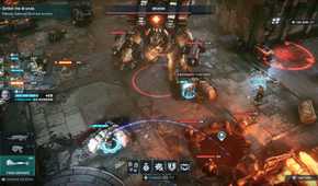 gears tactics screenshot showing combat against a Brumak