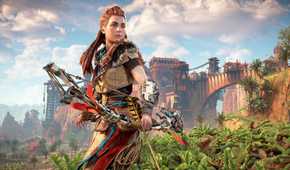 A screenshot of Alloy from Horizon Zero Dawn