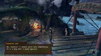 monster hunter tri in the village