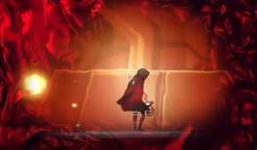 A screenshot of the main character from Shadow Labryinth
