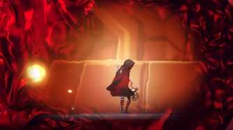 A screenshot of the main character from Shadow Labryinth