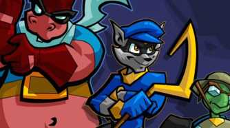 A screenshot of the characters from Sly 2: Band of Thieves