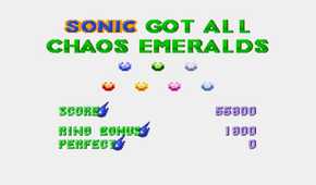 sonic 3 getting all of the chaos emeralds