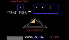 the legend of zelda inventory screen