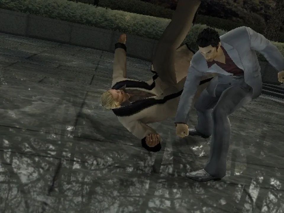 A screenshot of gameplay from Yakuza