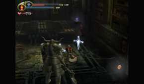 A screenshot of gameplay from Castlevania Lament of Innoncence